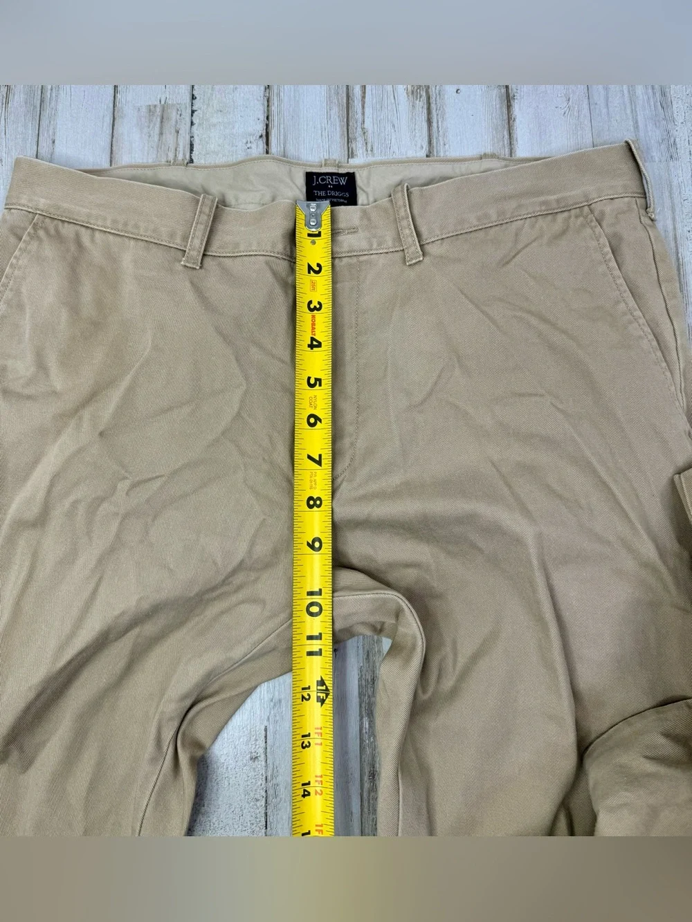 J Crew Chino Pants Mens 34x30 Tan Cotton Regular Fit